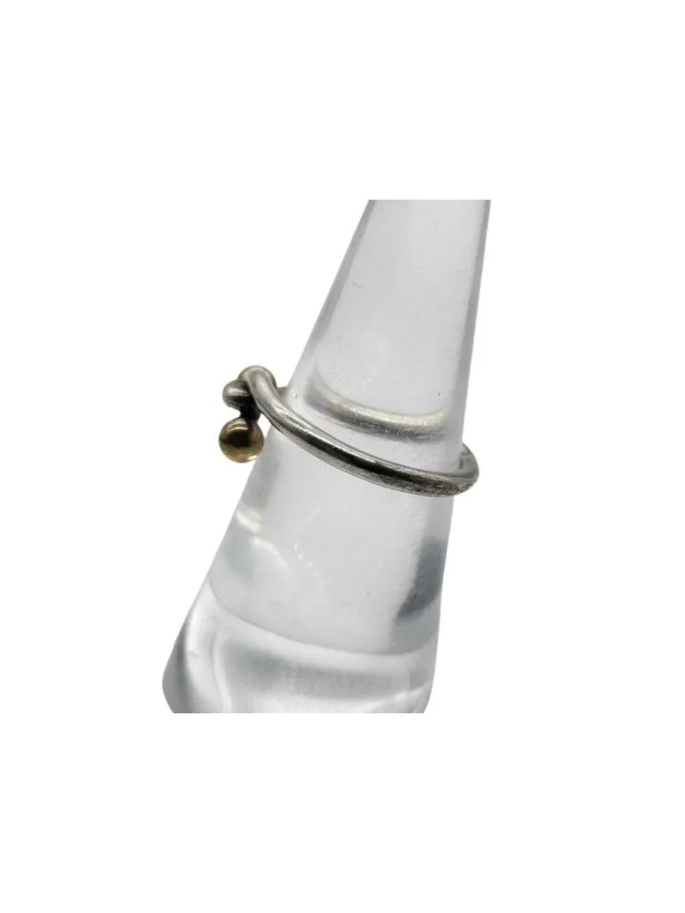 Tiffany & Co Ring Double Eye Silver Gold